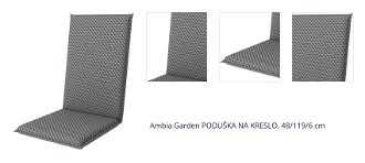 Ambia Garden PODUŠKA NA KRESLO, 48/119/6 cm 1