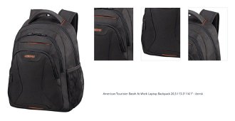 American Tourister Batoh At Work Laptop Backpack 20,5 l 13.3"-14.1" - černá 1
