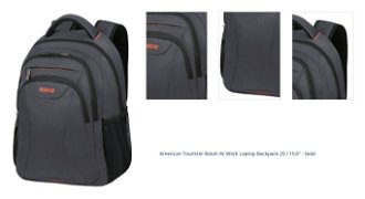 American Tourister Batoh At Work Laptop Backpack 25 l 15.6" - šedá 1