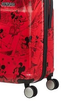 American Tourister Cestovní kufr Wavebreaker Disney Spinner 96 l - červená 9