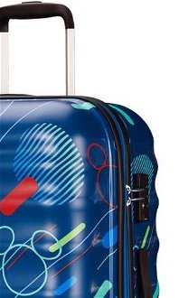 American Tourister Cestovní kufr Wavebreaker Disney Spinner 96 l - matná modrá 7