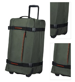 American Tourister Cestovní taška na kolečkách Urban Track M 84 l - khaki 3