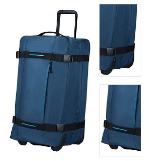 American Tourister Cestovní taška na kolečkách Urban Track M 84 l - modrá 3