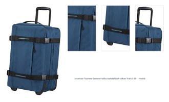 American Tourister Cestovní taška na kolečkách Urban Track S 55 l - modrá 1