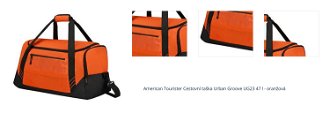 American Tourister Cestovní taška Urban Groove UG23 47 l - oranžová 1
