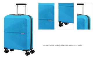 American Tourister Kabinový cestovní kufr Airconic 33,5 l - modrá 1