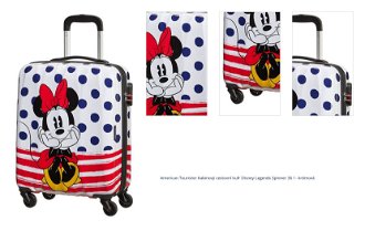 American Tourister Kabinový cestovní kufr Disney Legends Spinner 36 l - krémová 1