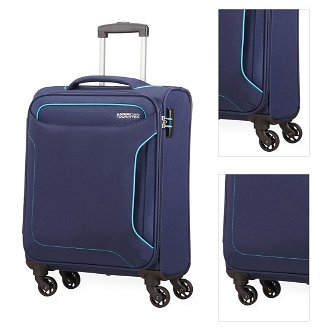 American Tourister Kabinový cestovní kufr Holiday Heat Spinner 38 l - tmavě modrá 3