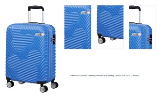 American Tourister Kabinový cestovní kufr Mickey Cloud S EXP 38/45 l - modrá 1