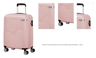 American Tourister Kabinový cestovní kufr Mickey Cloud S EXP 38/45 l - růžová 1