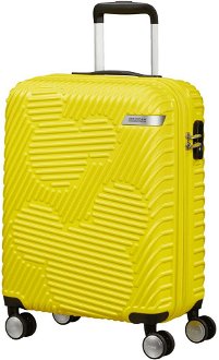 American Tourister Kabinový cestovní kufr Mickey Cloud S EXP 38/45 l - žlutá 2