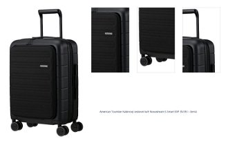 American Tourister Kabinový cestovní kufr Novastream S Smart EXP 35/39 l - černá 1