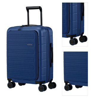 American Tourister Kabinový cestovní kufr Novastream S Smart EXP 35/39 l - tmavě modrá 3