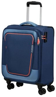 American Tourister Kabinový cestovní kufr Pulsonic EXP S 40,5/43,5 l - tmavě modrá 2