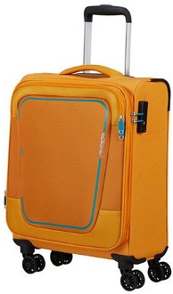 American Tourister Kabinový cestovní kufr Pulsonic EXP S 40,5/43,5 l - žlutá