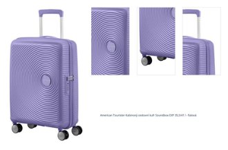 American Tourister Kabinový cestovní kufr Soundbox EXP 35,5/41 l - fialová 1
