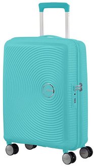American Tourister Kabinový cestovní kufr Soundbox EXP 35,5/41 l - modrá