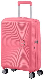 American Tourister Kabinový cestovní kufr Soundbox EXP 35,5/41 l - světle růžová