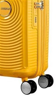 American Tourister Kabinový cestovní kufr Soundbox EXP 35,5/41 l - žlutá 9