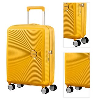 American Tourister Kabinový cestovní kufr Soundbox EXP 35,5/41 l - žlutá 3