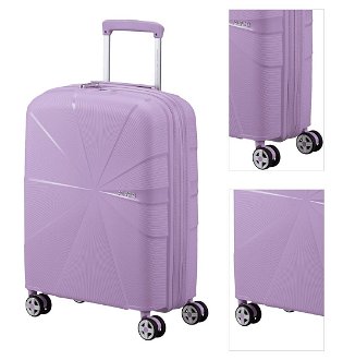 American Tourister Kabinový cestovní kufr StarVibe S EXP 37/41 l - fialová 3