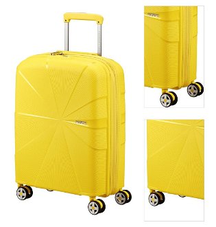 American Tourister Kabinový cestovní kufr StarVibe S EXP 37/41 l - žlutá 3