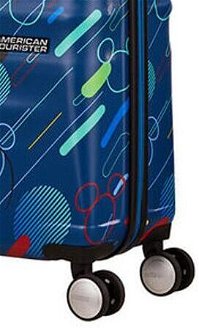 American Tourister Kabinový cestovní kufr Wavebreaker Disney Spinner 36 l - matná modrá 9