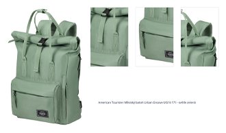 American Tourister Městský batoh Urban Groove UG16 17 l - světle zelená 1