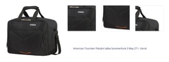 American Tourister Palubní taška Summerfunk 3 Way 27 l - černá 1