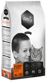 AMITY premium cat SALMON/rice - 1,5kg