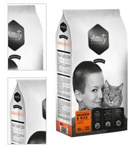 AMITY premium cat SALMON/rice - 3x10kg 4
