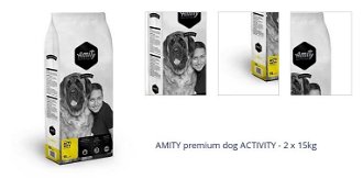 AMITY premium dog ACTIVITY - 2 x 15kg 1