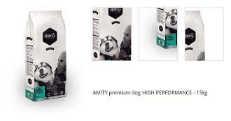 AMITY premium dog HIGH PERFORMANCE - 15kg 1
