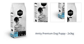 Amity Premium Dog Puppy - 2x3kg 1