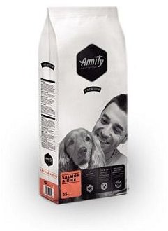AMITY premium dog SALMON/rice - 3x3kg