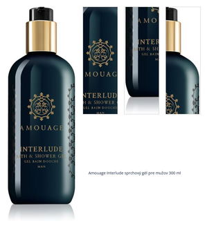 Amouage Interlude sprchový gél pre mužov 300 ml 1