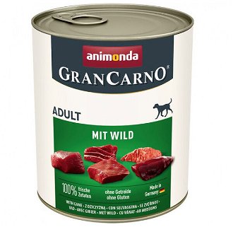 Animonda Gran Carno Adult - hovädzie a divina 800 g