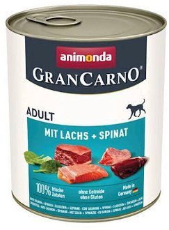 Animonda Gran Carno adult hovädzie, losos a špenát 800 g