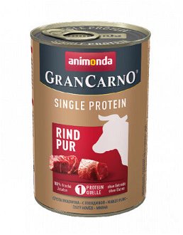Animonda Gran Carno Single Protein hovädzie 400 g
