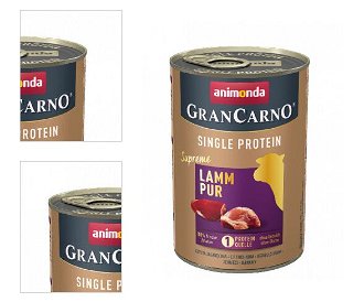 Animonda Gran Carno Single Protein jahňa 400 g 4