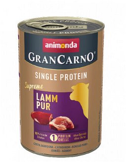 Animonda Gran Carno Single Protein jahňa 400 g