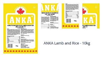 ANKA Lamb and Rice - 10kg 1