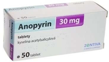 Anopyrin 30 mg 50 tabliet