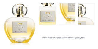 Banderas Her Golden Secret toaletná voda pre ženy 50 ml 1