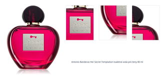 Banderas Her Secret Temptation toaletná voda pre ženy 80 ml 1