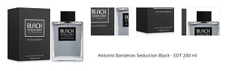 Antonio Banderas Seduction Black - EDT 200 ml 1