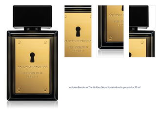 Banderas The Golden Secret toaletná voda pre mužov 50 ml 1