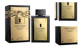 Antonio Banderas The Golden Secret - toaletní voda s rozprašovačem 50 ml 3