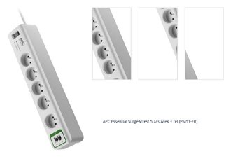 APC Essential SurgeArrest 5 zásuviek + tel (PM5T-FR) 1