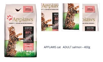APPLAWS cat   ADULT salmon - 400g 1